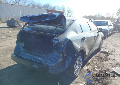 2018 Toyota Corolla Le из США, поврежденный, VIN 2T1BURHE9JC019705